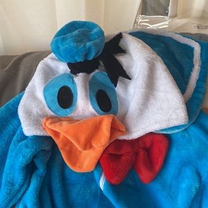 Disney Donald Duck Halloween Costume Super Soft Adult Unisex Onesie